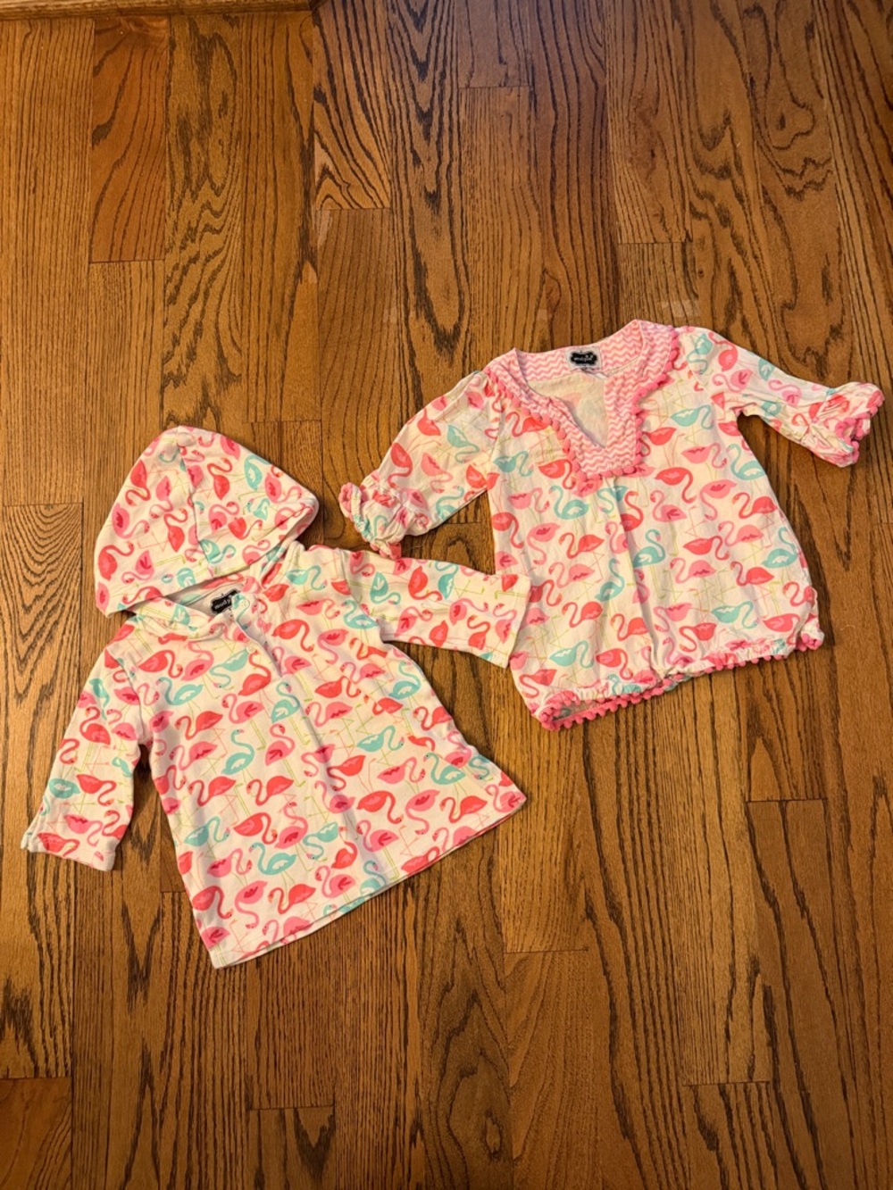 Mud Pie Girls Bundle Flamingos